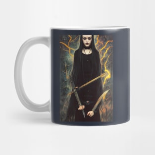 Wednesday Addams Anime Portrait 2 Mug